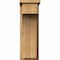 Ekena Millwork Huntington Rough Sawn Corbel w/Backplate, Western Red Cedar, 8"W x 12"D x 24"H COR08X12X24HUN01RWR - alternate 4